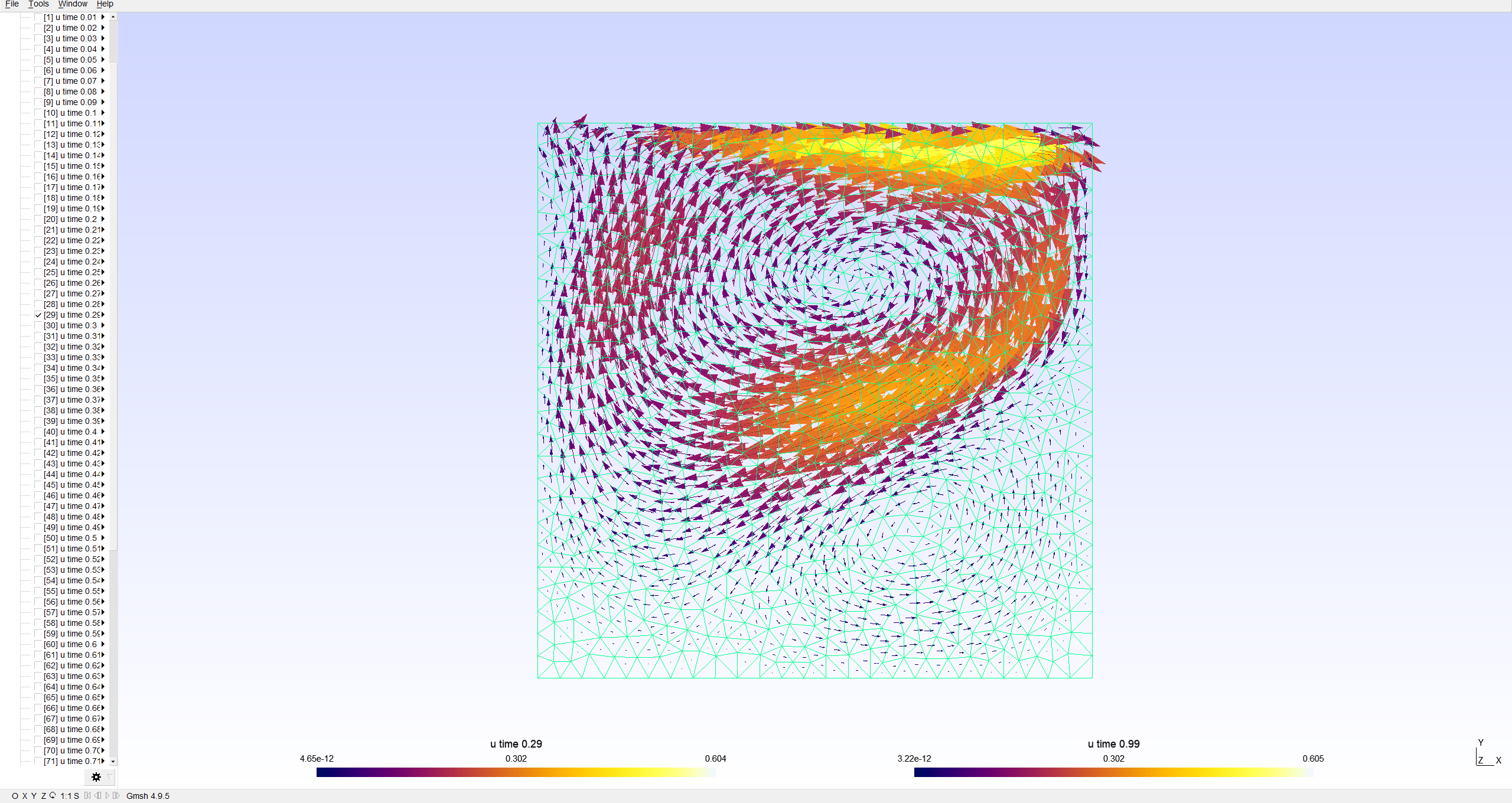 Fluid Dynamics Simulation